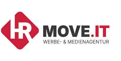 Logo der Werbe- & Medienagentur HRmove.it aus Holzminden